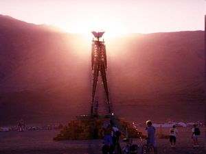 Burning Man Wallpaper