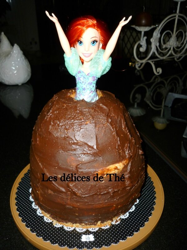 Gâteau Poupée Ariel 11 02 17 (1)