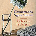 Notes sur le chagrin de Chimamanda Ngozi Adichie