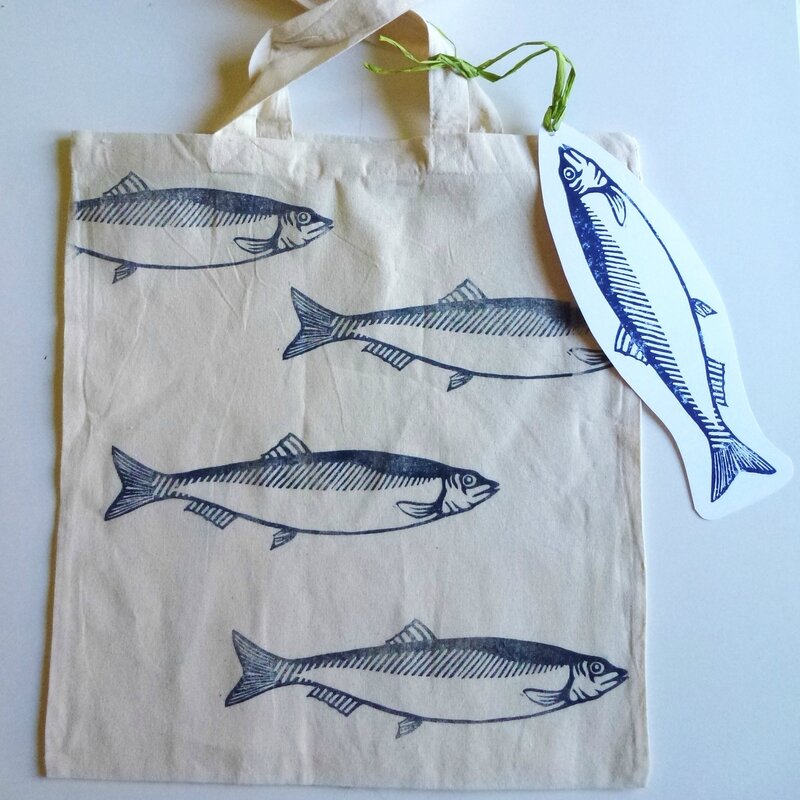 tote bag poisson