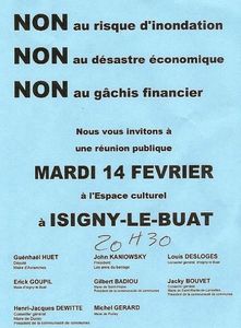non non non barrages Selune Isigny
