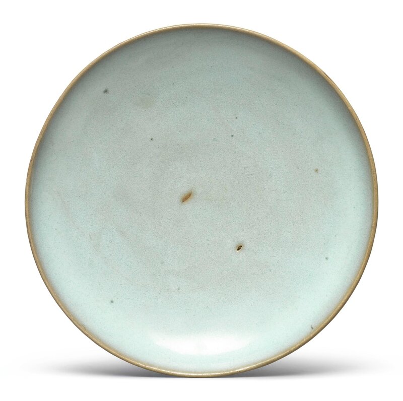 A sky-blue 'Jun' dish, Song dynasty (960–1279)