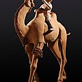 Terracotta <b>Bactrian</b> <b>Camel</b>, China, Tang Dynasty (618-907)