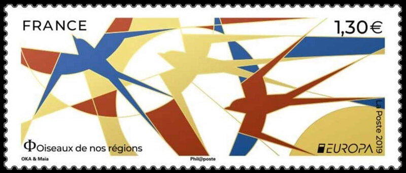 2019 Europa stamp - France