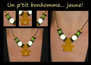 un p tit bonhomme jaune