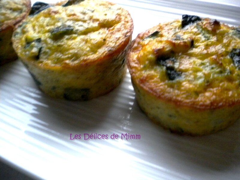 Petits flans de courgettes au Comté 3