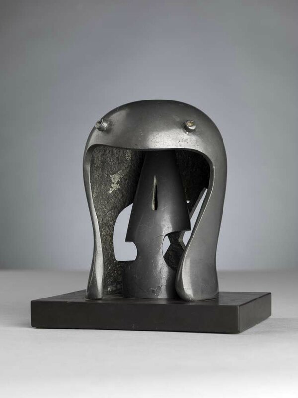 Henry Moore, Helmet, 1950