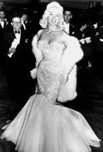 Oleg_Cassini-dress_red_velvet_spaghettis-style-1950s-diana_dors