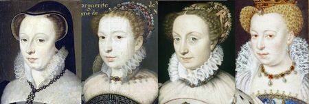 Portraits de 1570 à 1573 environ