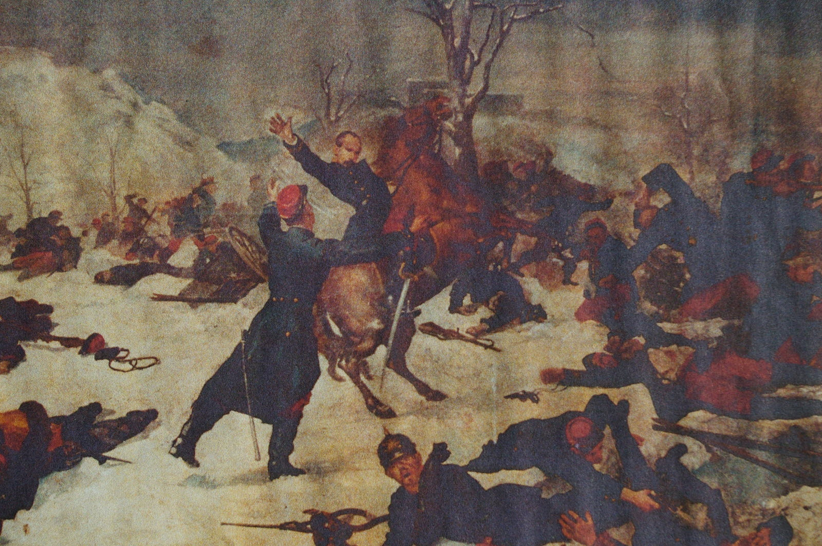 Brunet, E, le colonel mortellement blessé 1888