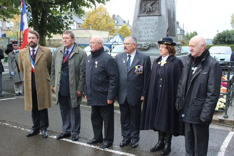 cérémonie 11 novembre 1918 2014 Avranches décoration armistice