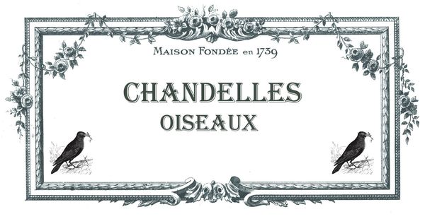 CHANDELLES OISEAUX