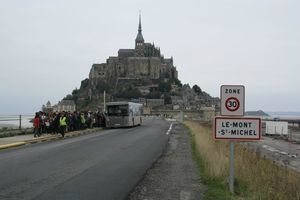 Mont-Saint-Michel Merveille rocher