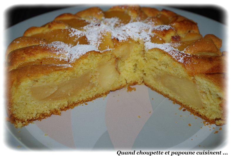 moelleux aux coings pochés aux épices-8319