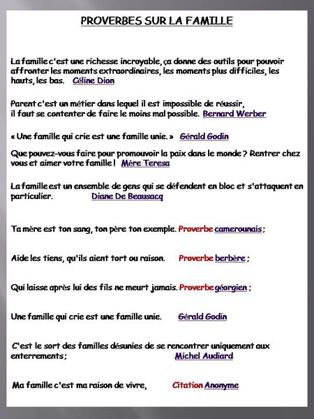 Famille