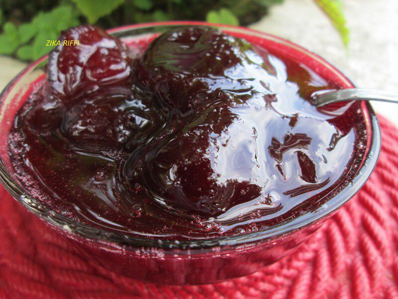 confiture prunes maison