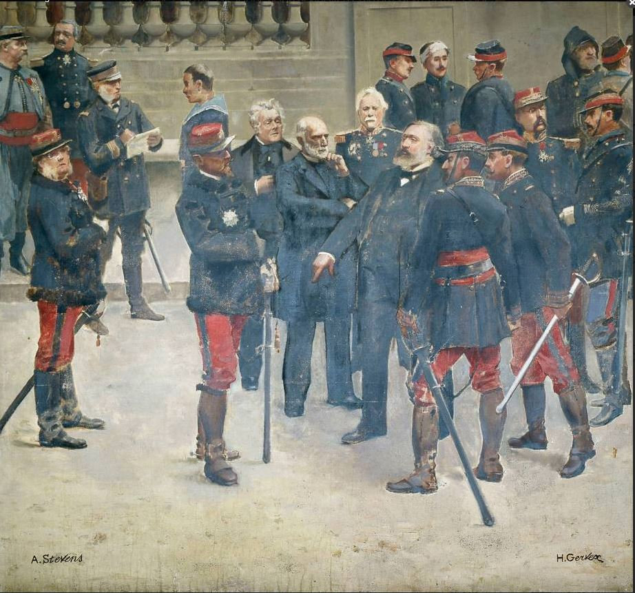 Gervex, les officiers supérieurs de la guerre de 1870, 1889