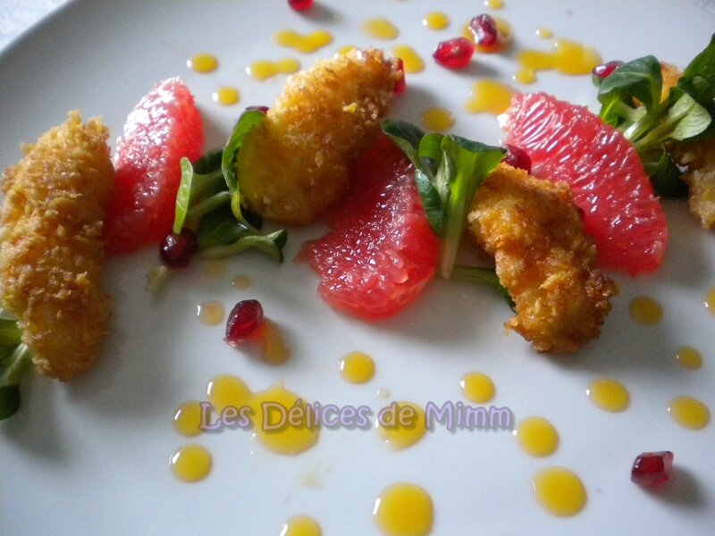 Langoustines croustillantes au beurre d’agrumes 5