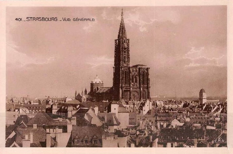 CPA Strasbourg Vue générale