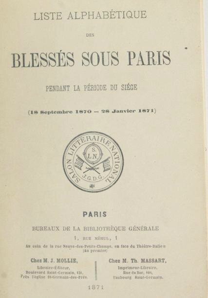Blessés sous Paris 1870_1