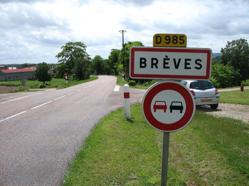 Brèves; panneau (58)