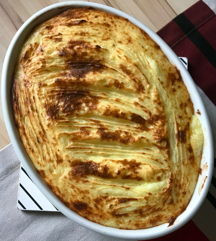 parmentier à l'andouillette