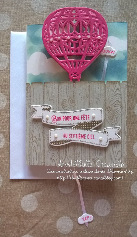 Carte anniversaire de mariage Up & down - up 2