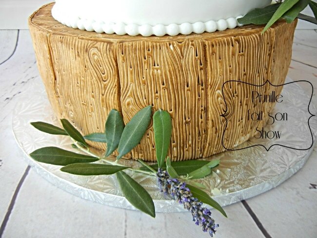 wedding cake nature lavande olivier bois prunillefee 3