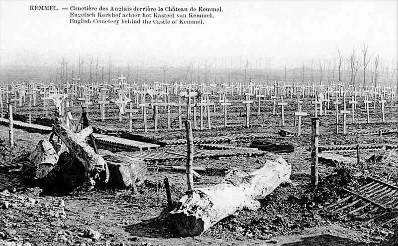 Kemmel cimetière anglais