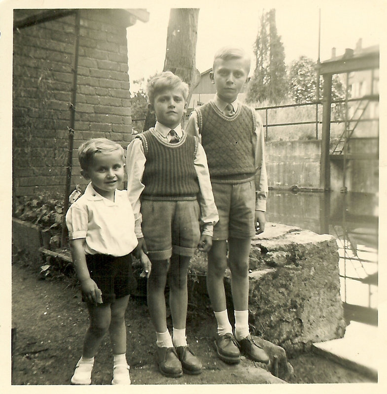 Les 3 frères Lesquoy été 1957