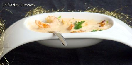 Nage de coquillages et crustacés au curry et coco recettes Nage de coquillages et crustacés au curry et coco