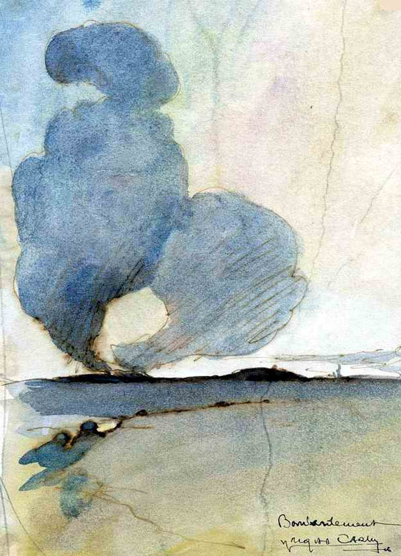 J C Bombardement 1916