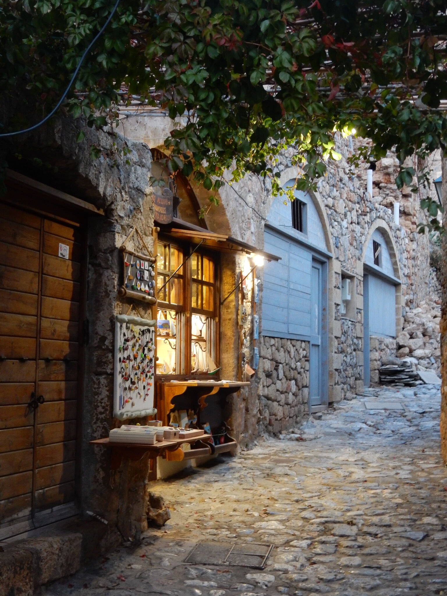 Monemvasia, la rue principale 071116