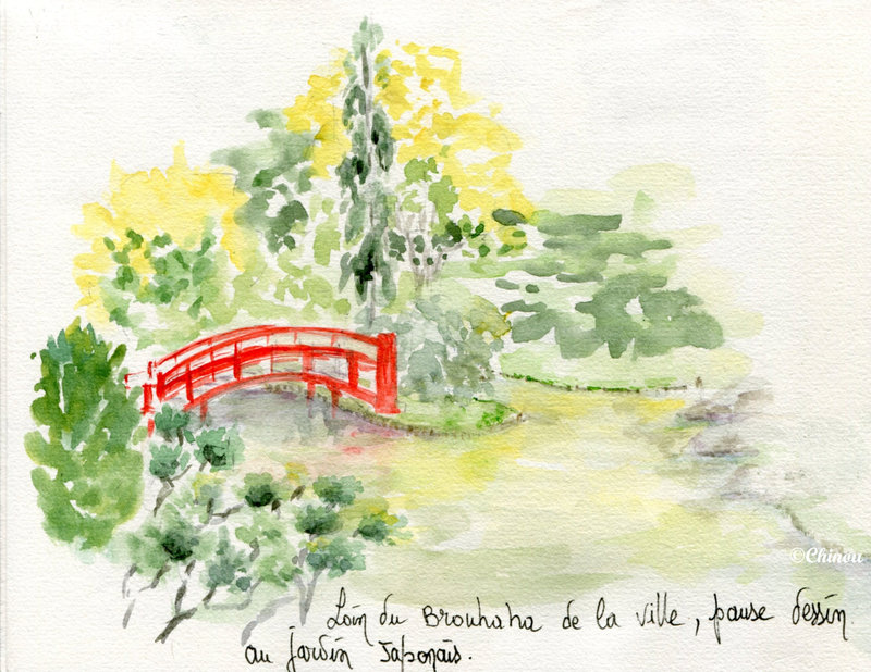 98 Pont rouge Jardin Japonais
