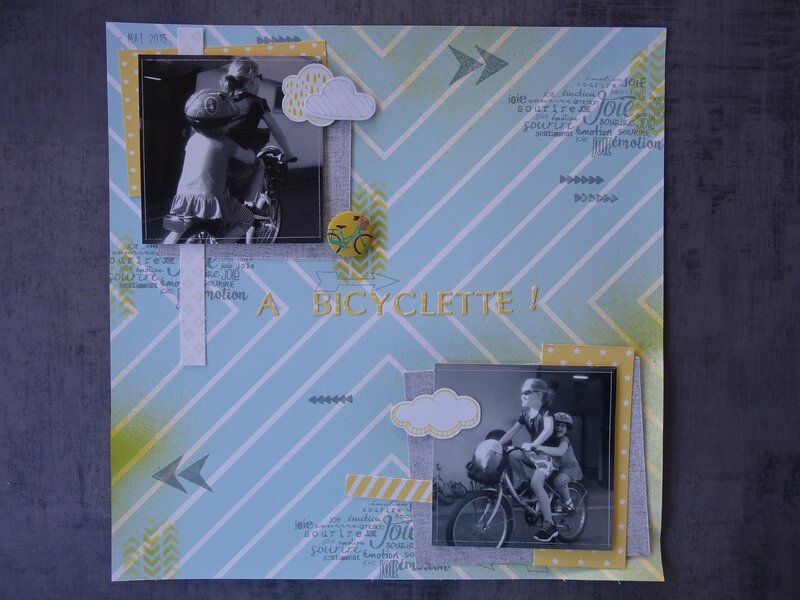 a bicyclette