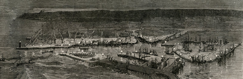 Eclairage port 1881 ALG