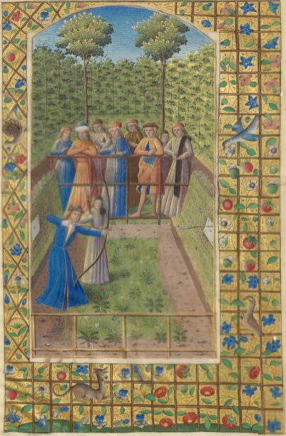 Enluminure du recto du folio 50 (cliché gallica.bnf.fr)