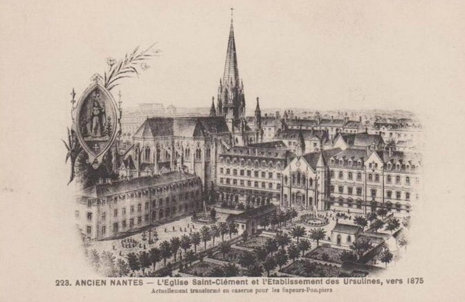 Ancien Nantes - Eglise Saint-Clément