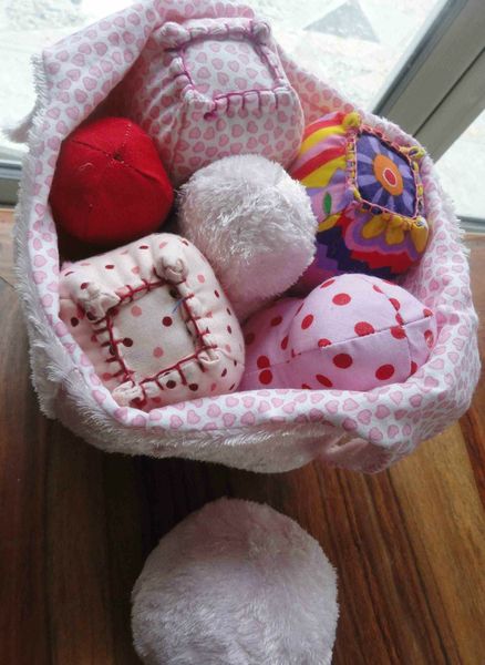 fabric baby bowling set, jeux de quille en tissu pour bebe