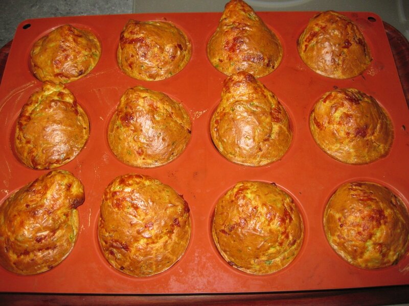 MUFFINS COURGETTES 2