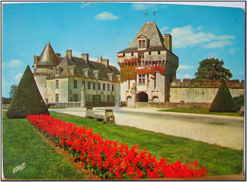 St Porchaire - chateau la Roche Courbon - forteresse féodale