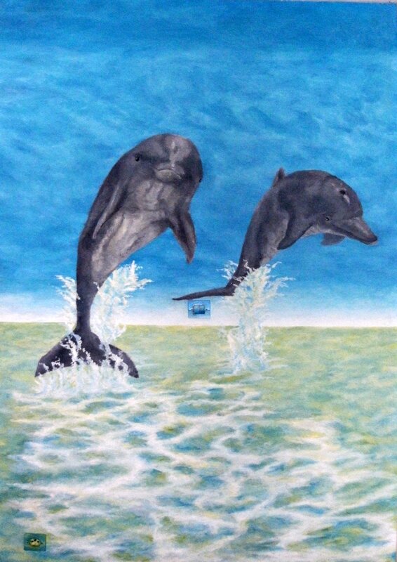 Le saut des dauphins