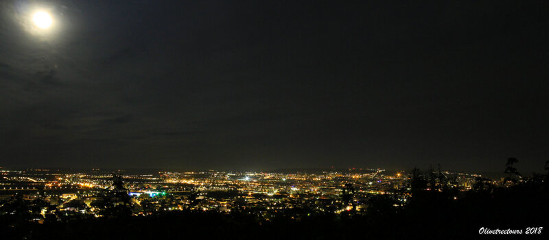 Lune et Mars sur Nancy / Moon and Mars over Nancy