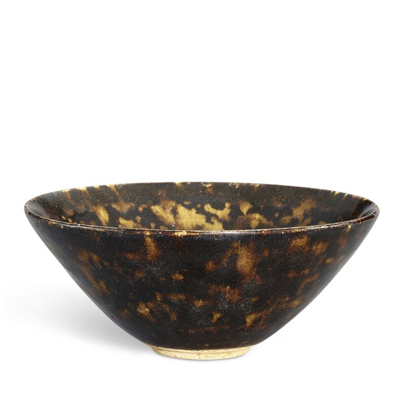 A Jizhou 'tortoiseshell'-glazed bowl, Song dynasty