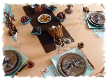 Table gourmandises chocolatées 041