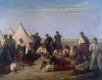 Bellangé, soldats d'infanterie au camp de Chalons 1864