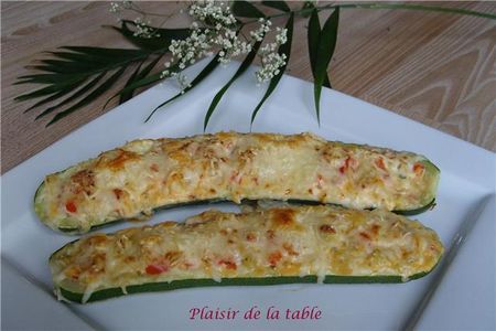 Courgettes farcies