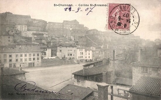 colline Saint-Ennemond (postée mai 1907) - 1