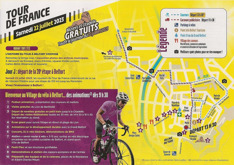 Programme Befort Tour de France 2023 p2R