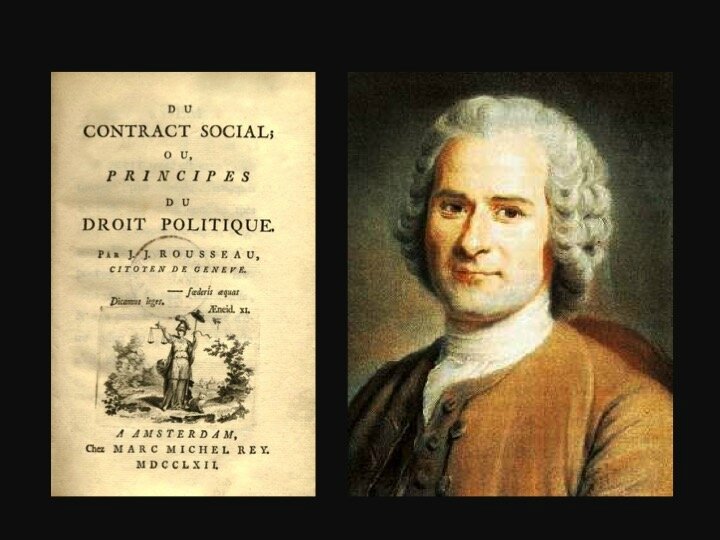 Rousseau et Contrat social 1762